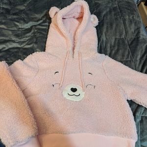 CareBare Cropped Sherpa Hoodie